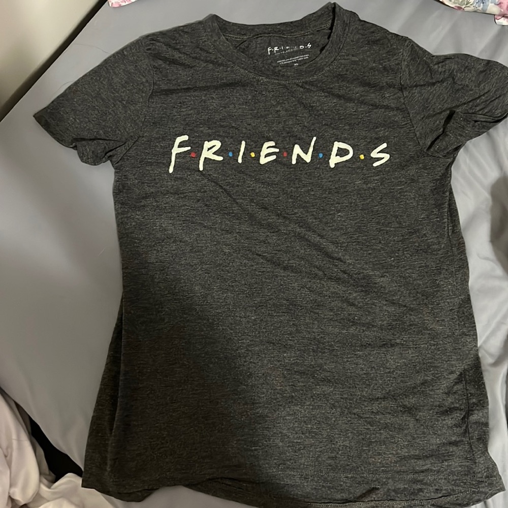 XSmall Dark Grey T-shirt, soft material.